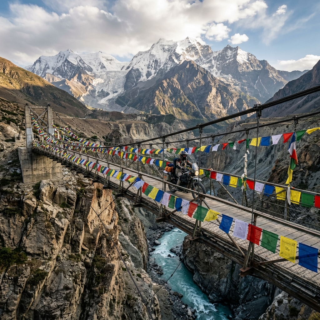 Marshyangdi River Bridge